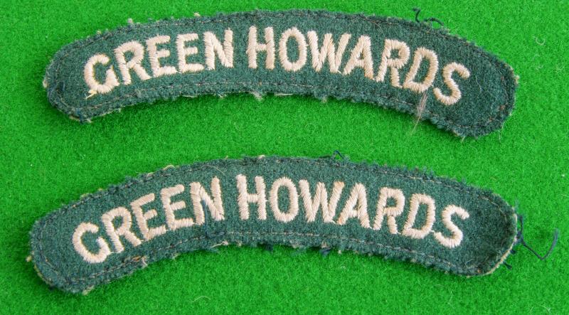 Green Howards. { Alexandra Princess of Wales's Own. { Yorkshire Regiment }