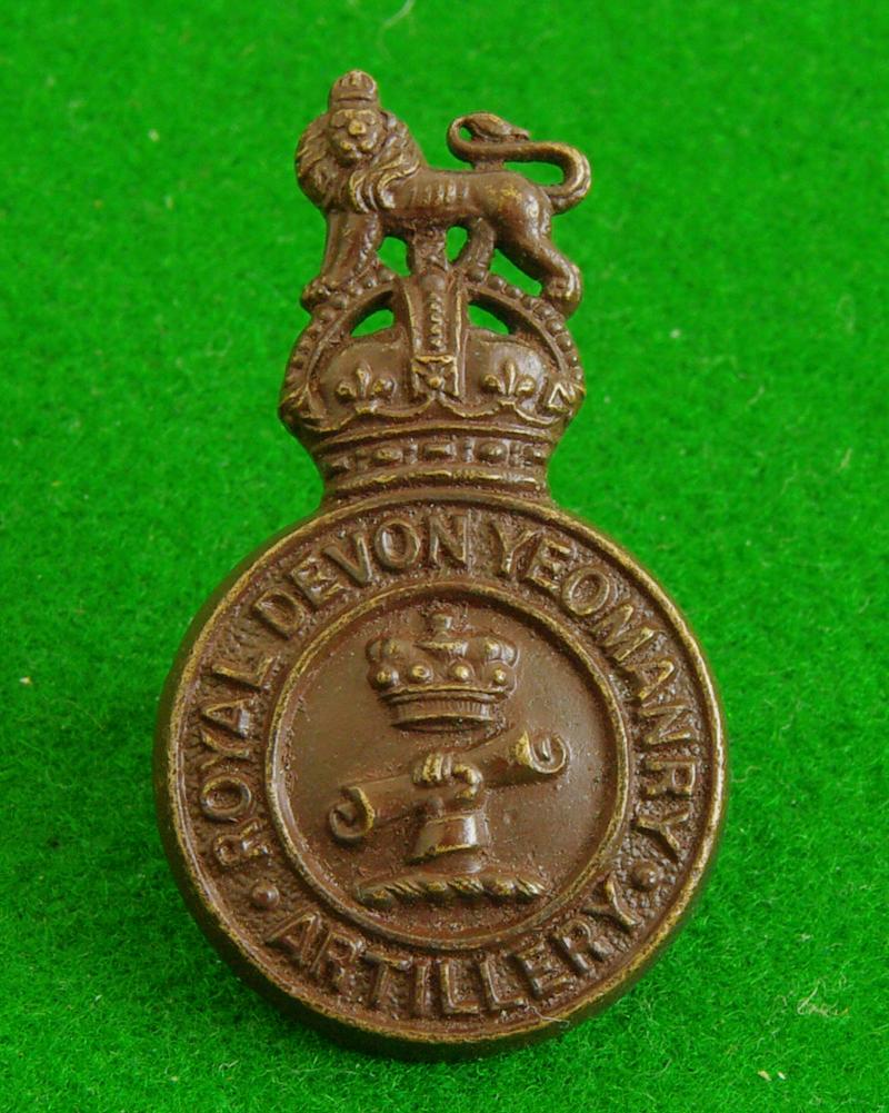 Royal Devon Yeomanry- Artillery.