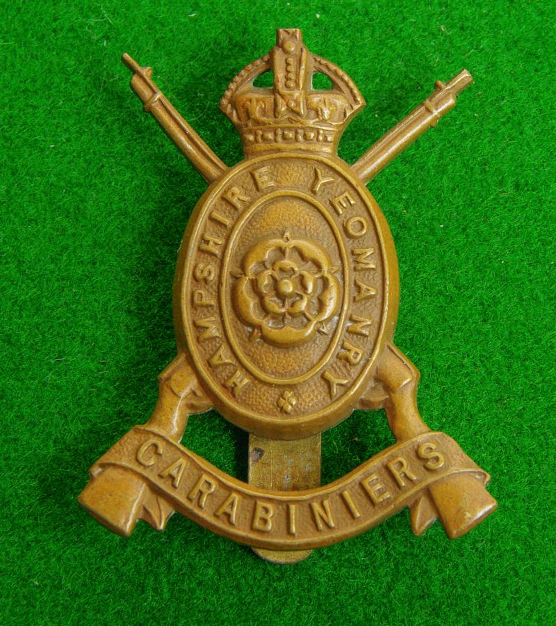 Hampshire Carabiniers Yeomanry.