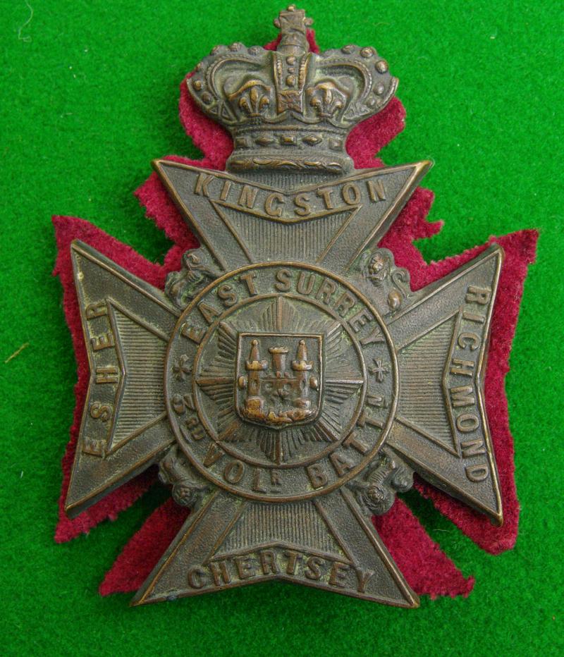 East Surrey Regiment- Volunteers.