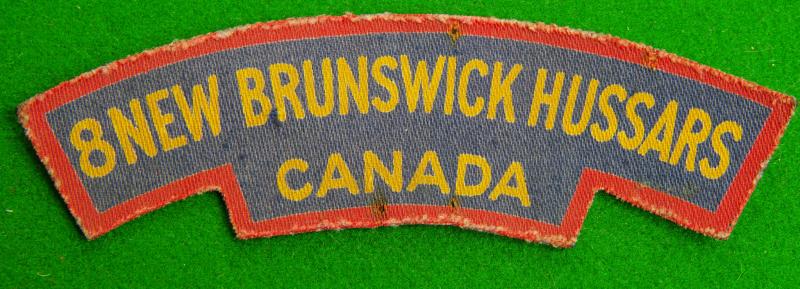 New Brunswick Hussars- Canada.