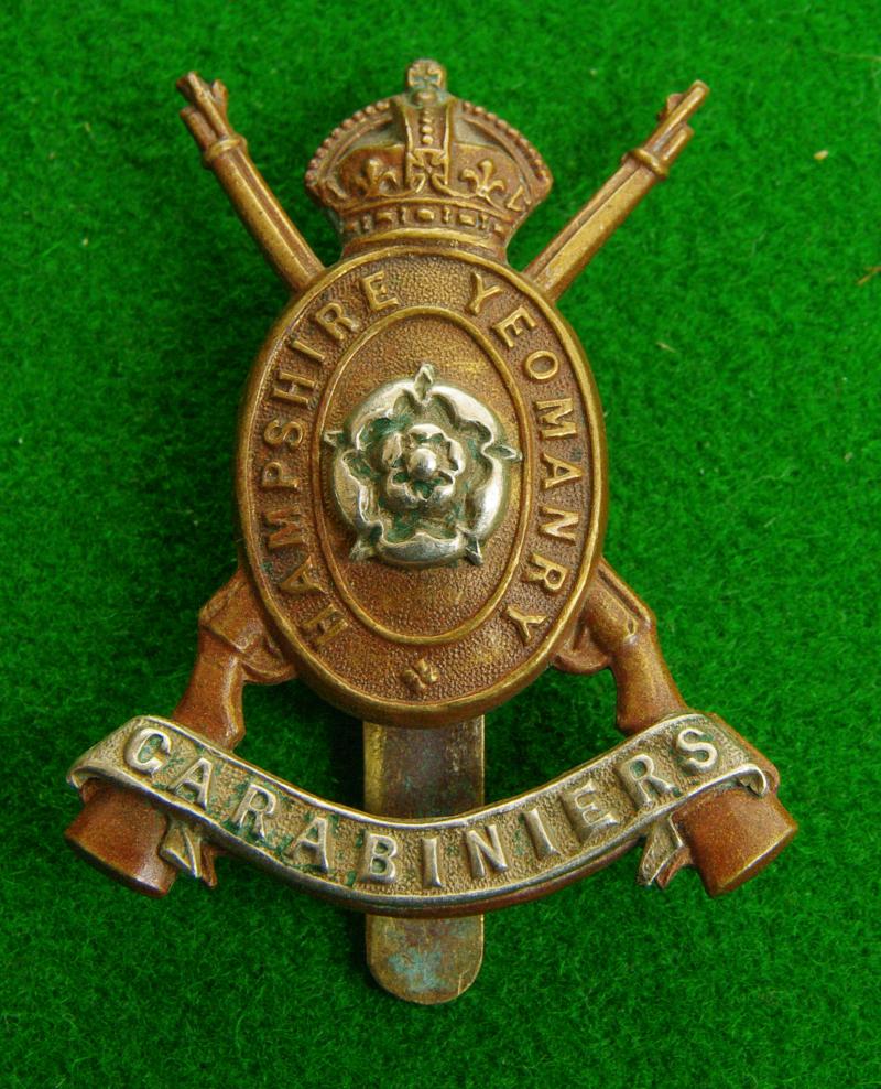 Hampshire Carabineers Yeomanry.