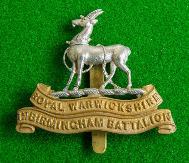 Royal Warwickshire Regiment- Territorials.