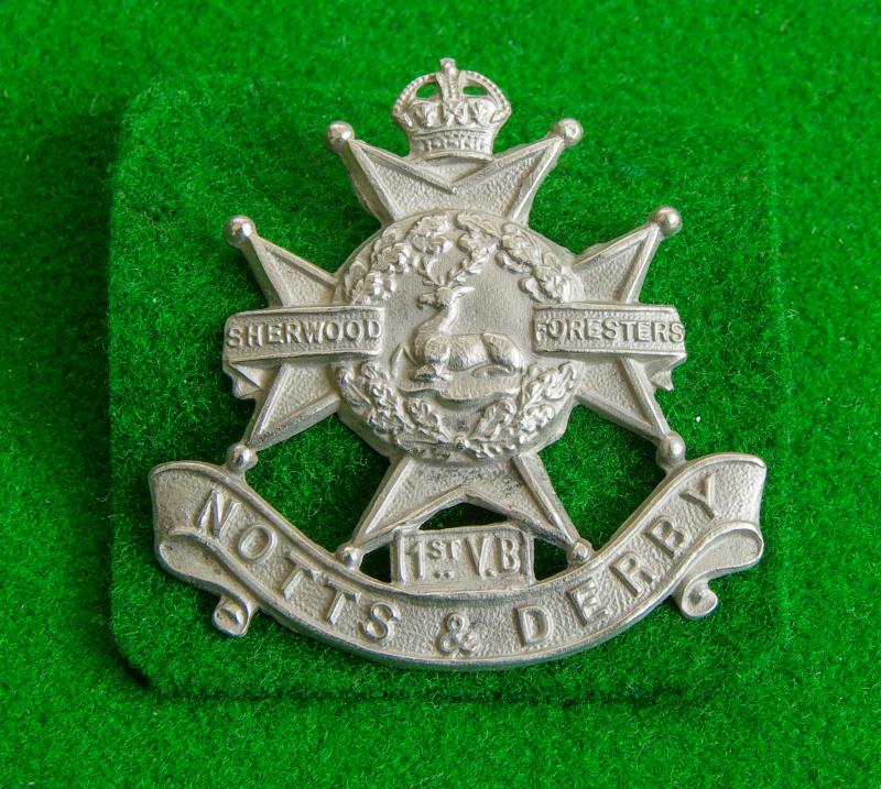 Nottinghamshire & Derbyshire Regiment.{Sherwood Foresters}