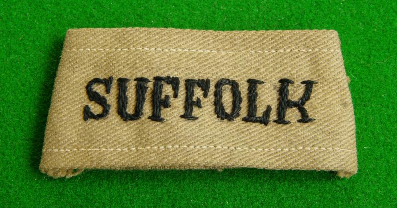 Suffolk Regiment.