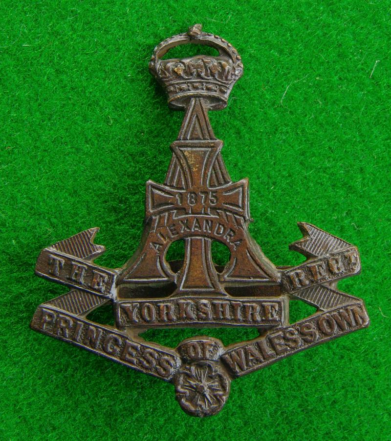 Alexandra Princess of Wales's own { Yorkshire Regiment}