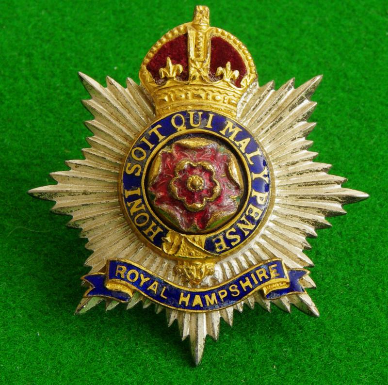 Royal Hampshire Regiment.