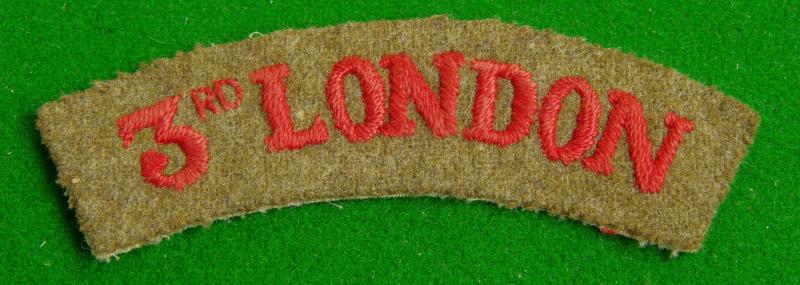 3rd. {City of London } Battalion Royal Fusiliers.