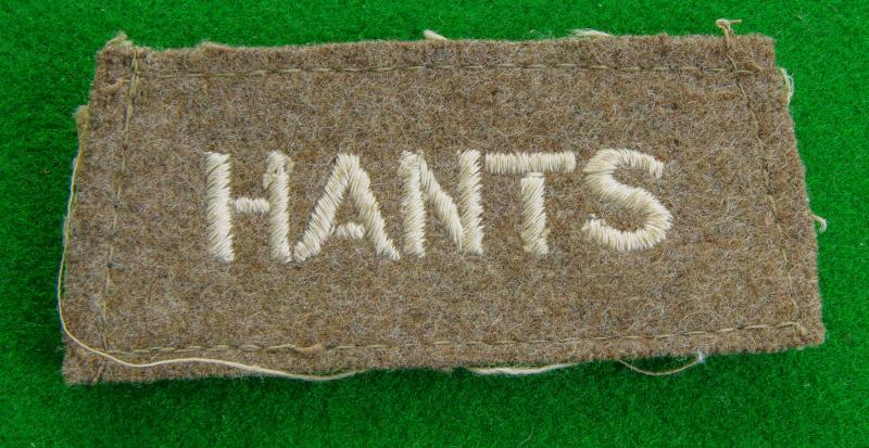 Hampshire Regiment.