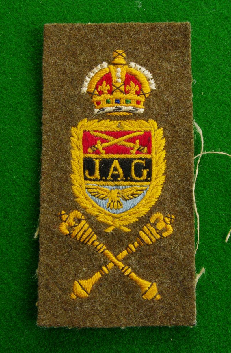 Judge Advocate General.