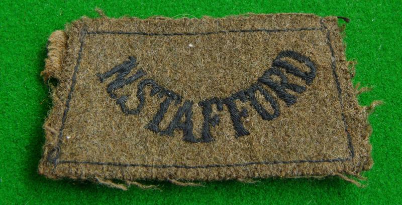 North Staffordshire Regiment. {Prince of Wales}
