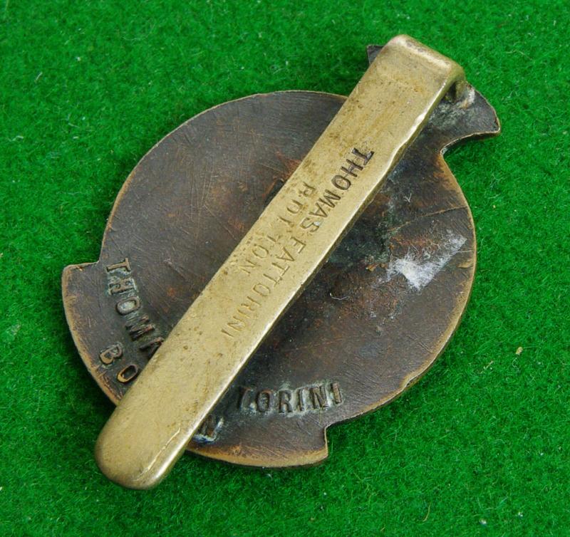 Oxfordshire Volunteer Regiment..