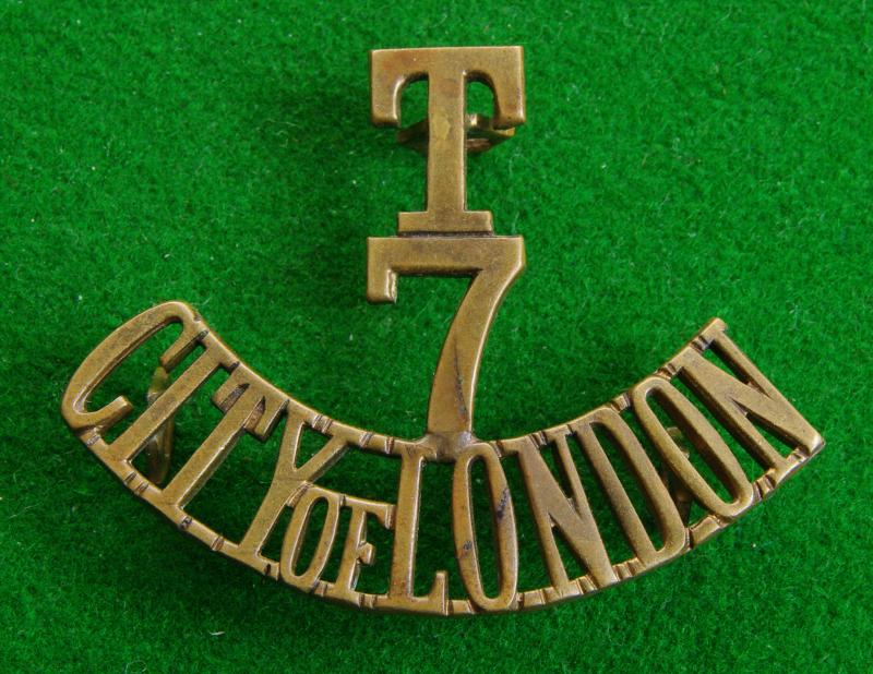 7th. City of London Battalion.{London Regiment}