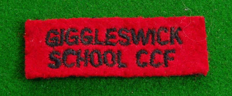 Giggleswick School - Cadets.