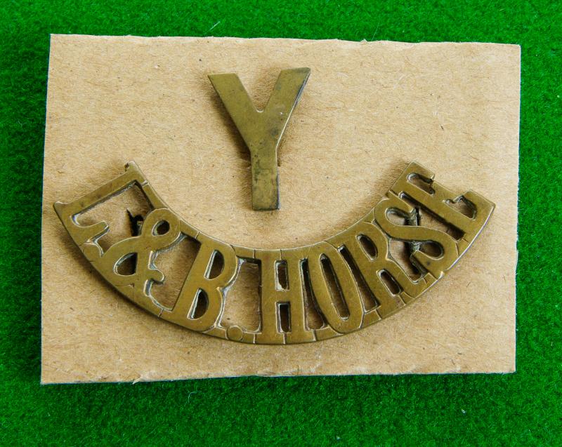 Lothian & Border Horse Yeomanry.
