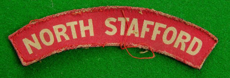 North Staffordshire Regiment. {Prince of Wales}