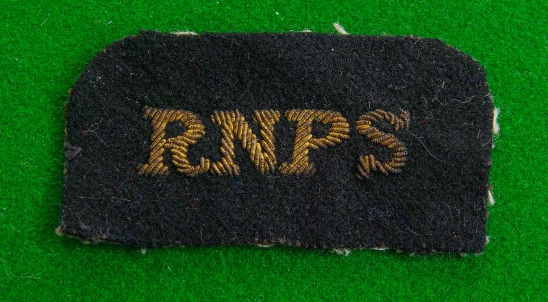 Royal Naval Patrol Service.