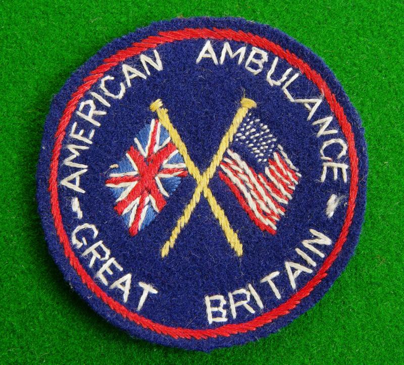 American Ambulance -Great Britain.