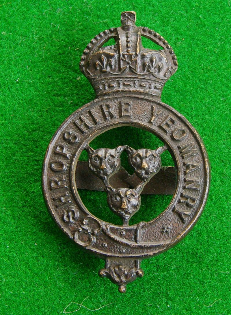 Shropshire Yeomanry.