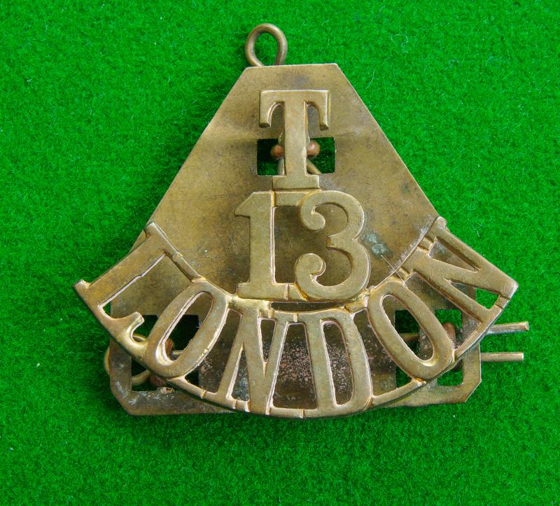 13th.County of London Battalion. {Kensington}