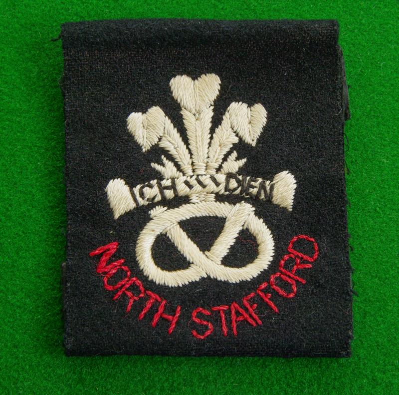 North Staffordshire Regiment. {Prince of Wales}