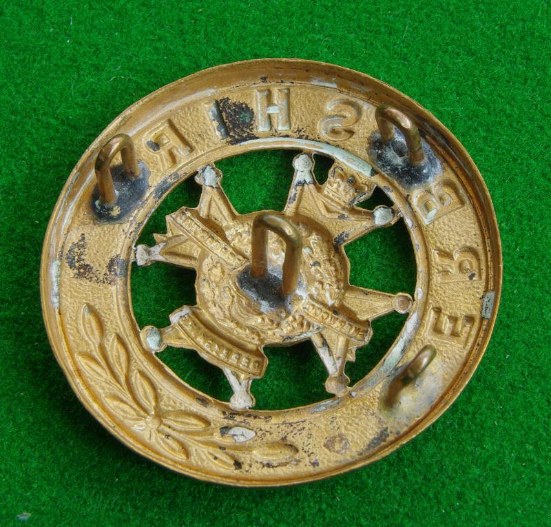 Derbyshire Regiment. {Sherwood Foresters}