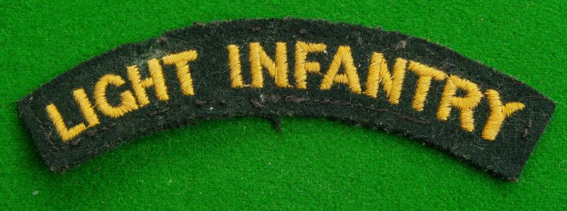 Light Infantry.