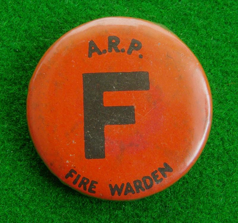 Air Raid Precautions.
