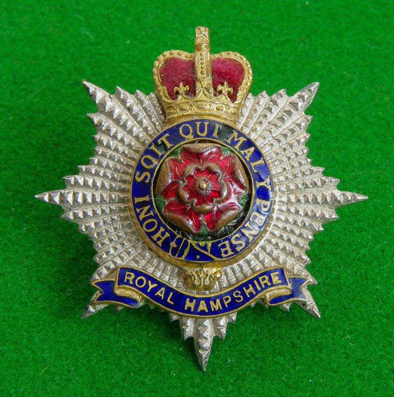 Royal Hampshire Regiment.