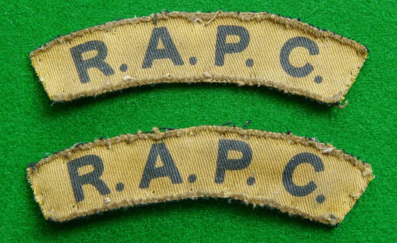 Royal Army Pay Corps.