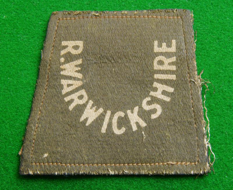 Royal Warwickshire Regiment.