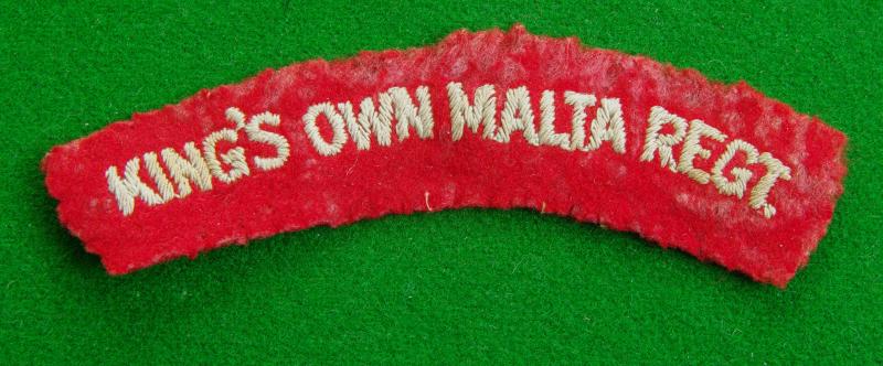 King's Own Malta Regiment.