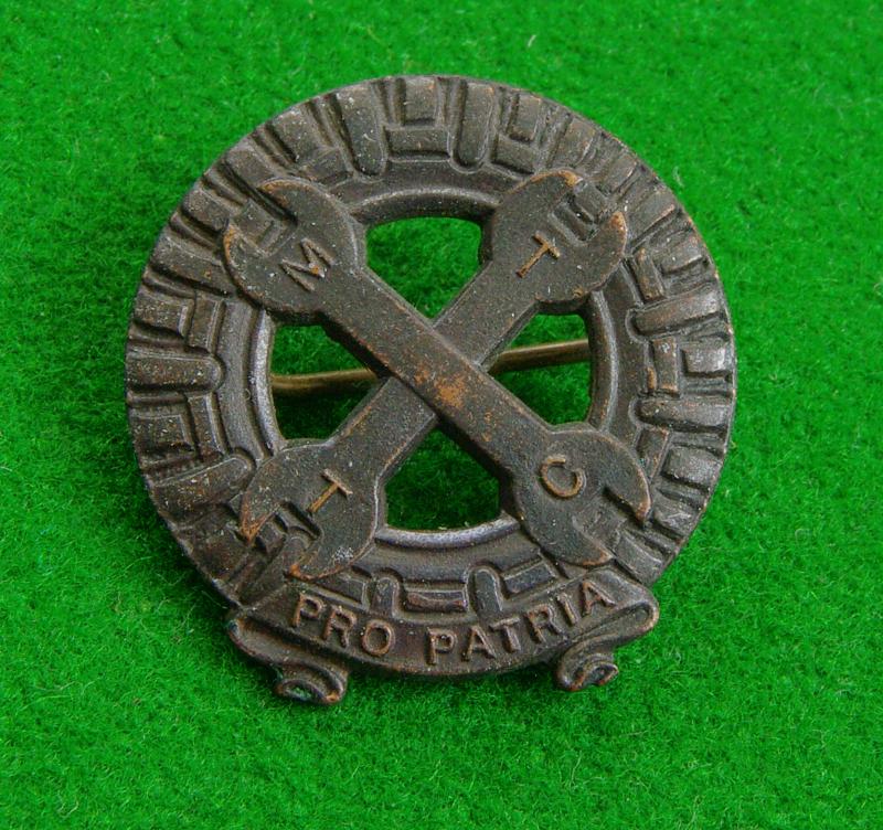 Mechanised Transport Training Corps.