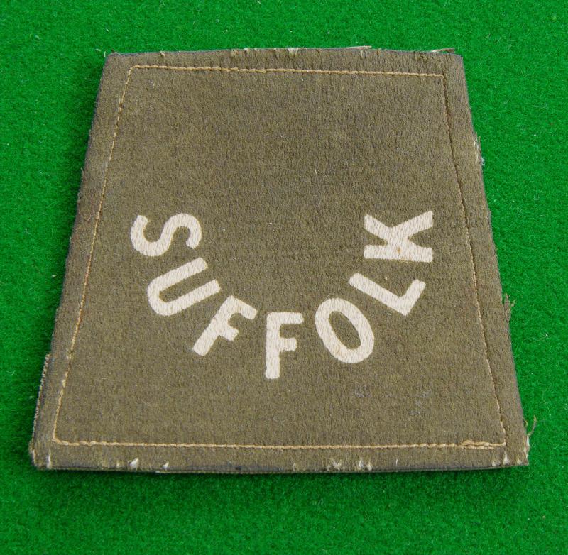 Suffolk Regiment.