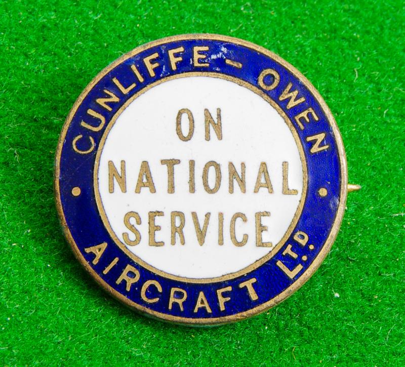 War Service Badge.