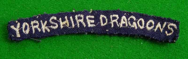 Yorkshire Dragoons.