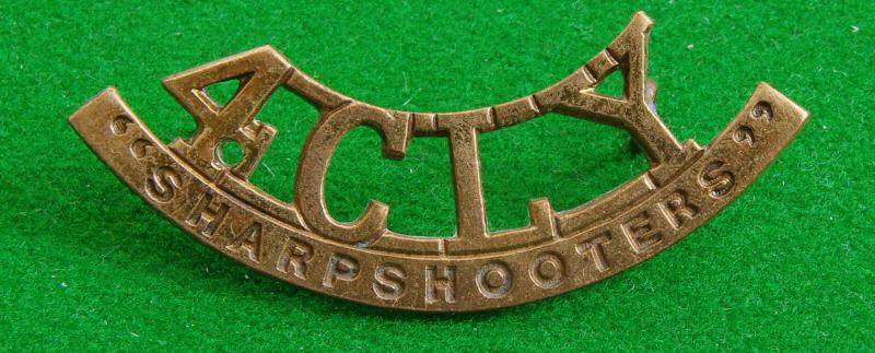 4th. County of London Yeomanry. {Sharpshooters}