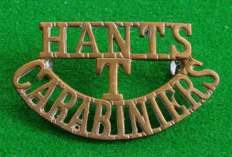 Hampshire Carabiniers Yeomanry.
