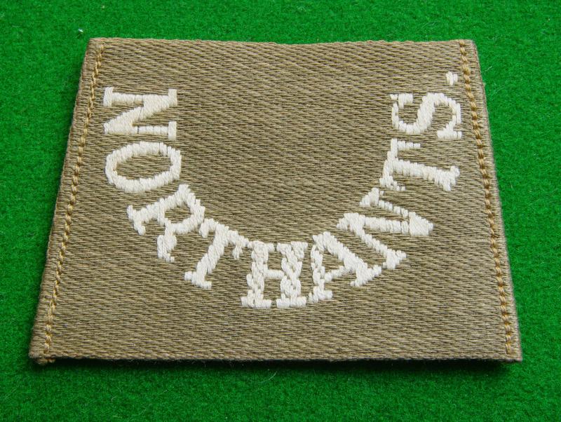 Northamptonshire Regiment.