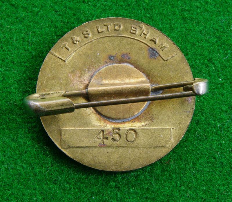 War Service Badge.